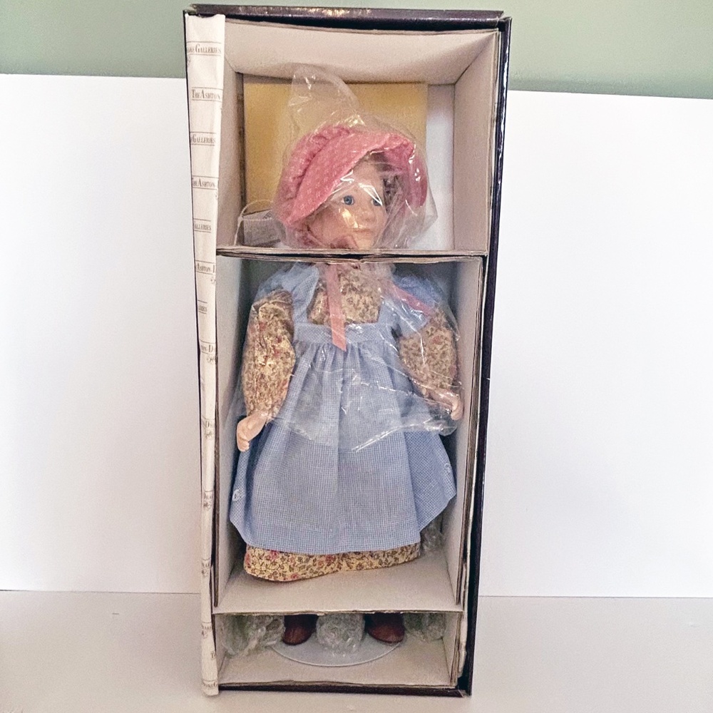 Aston Drake Mary Ingalls Porcelain Collectible Doll, Little House on the Prairie